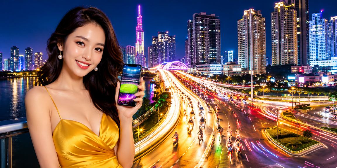 Màn hình đăng nhập casino trực tuyến tại Thành phố Hồ Chí Minh về đêm